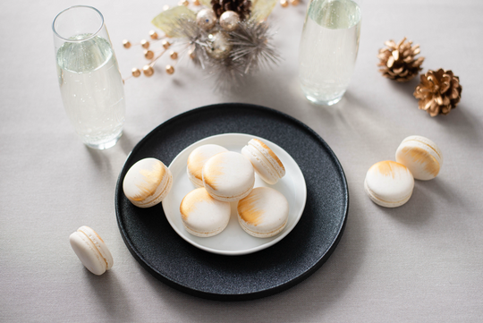 Macarons au foie gras